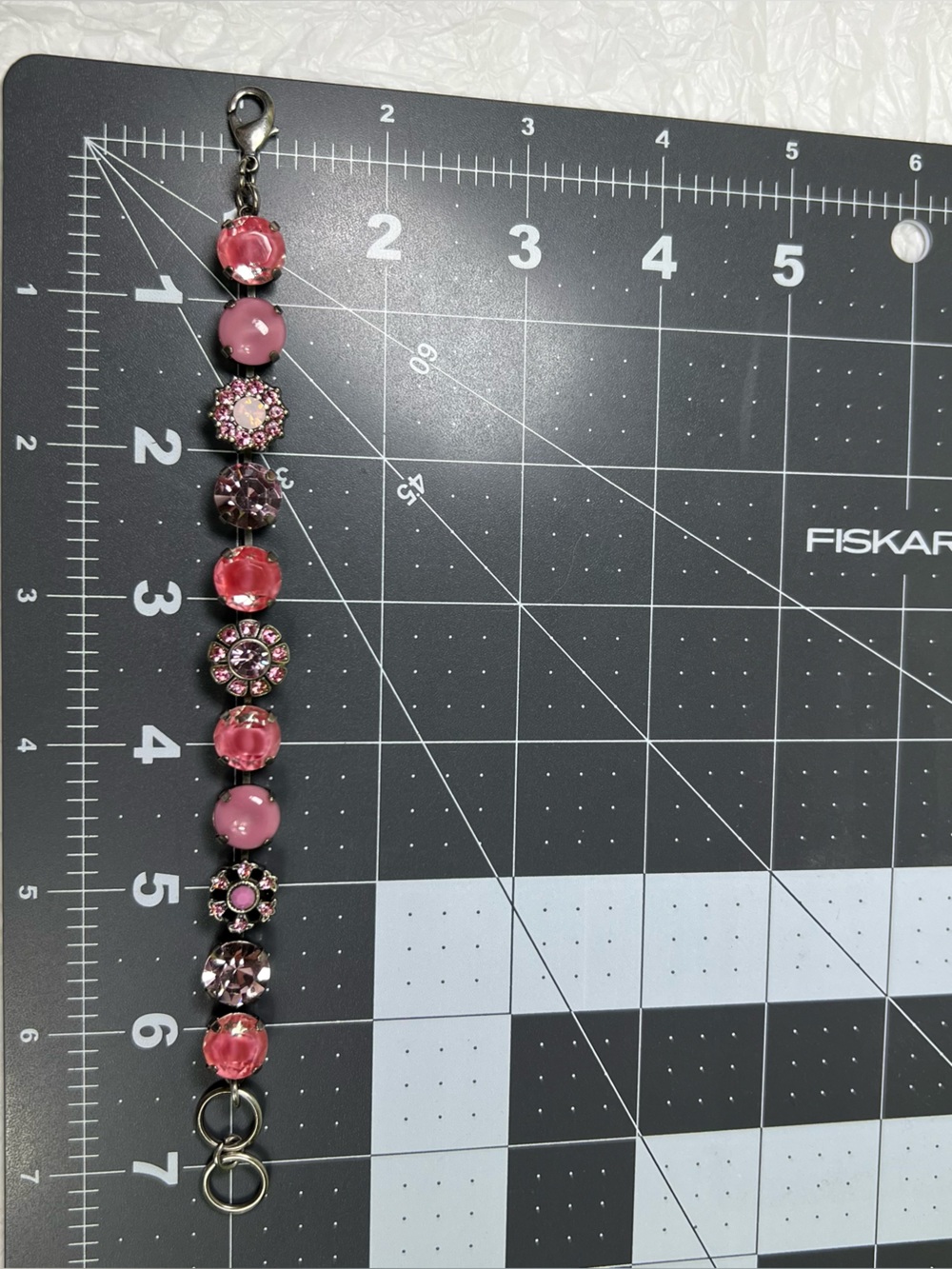 Mariana pink crystal bracelet (missing tag) - Picture 4 of 4